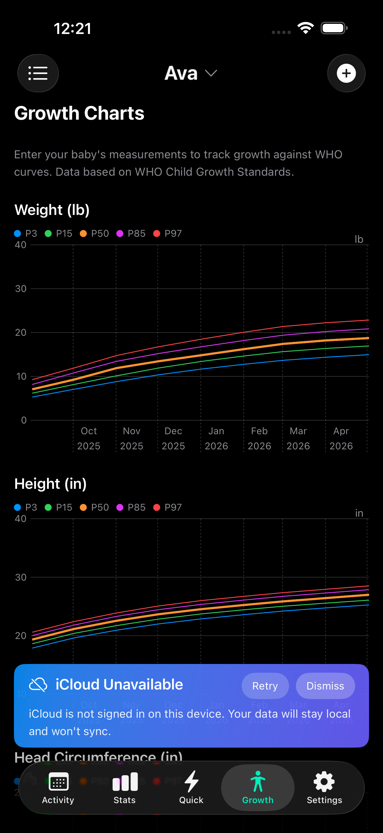 NestLog screenshot 2